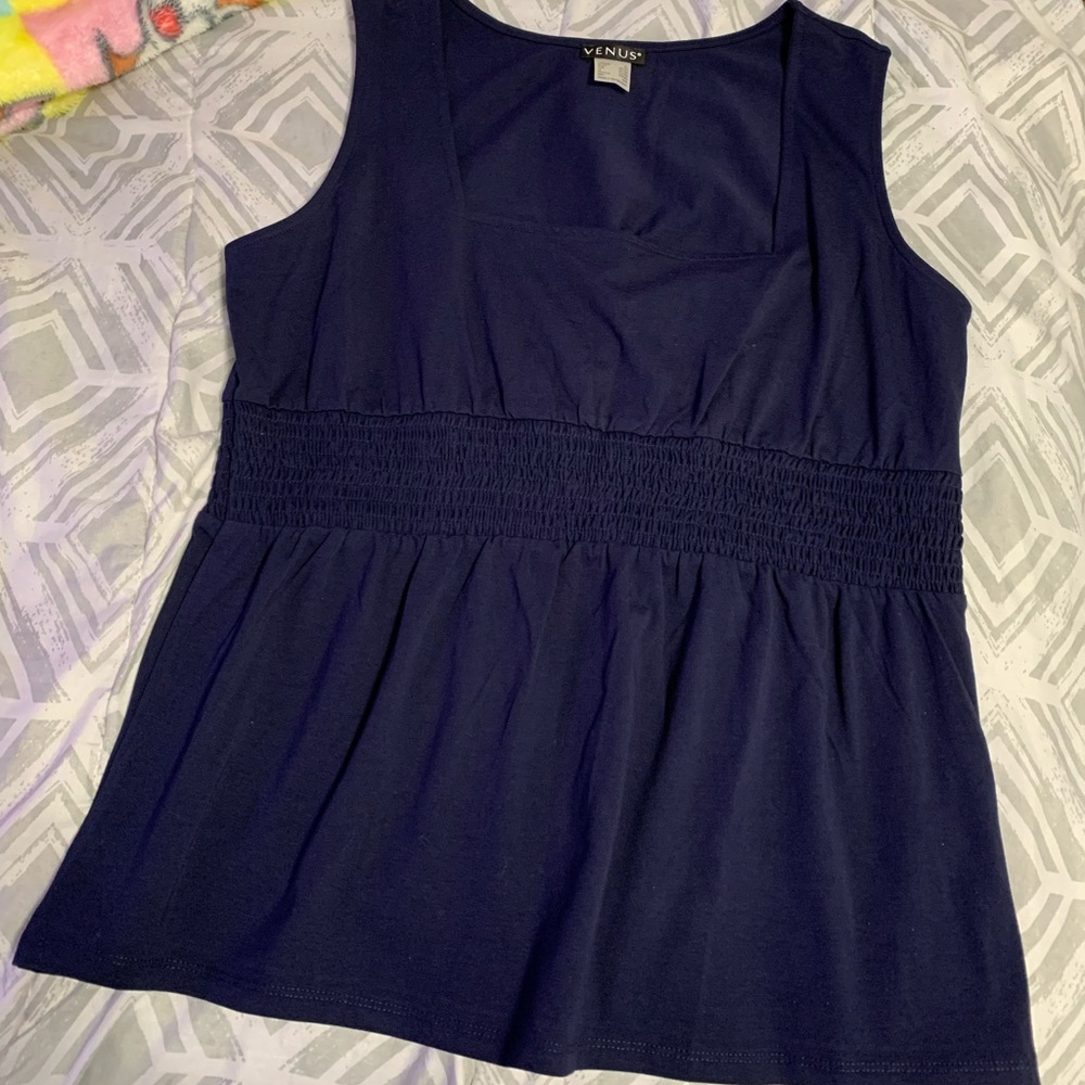 Navy VENUS Top